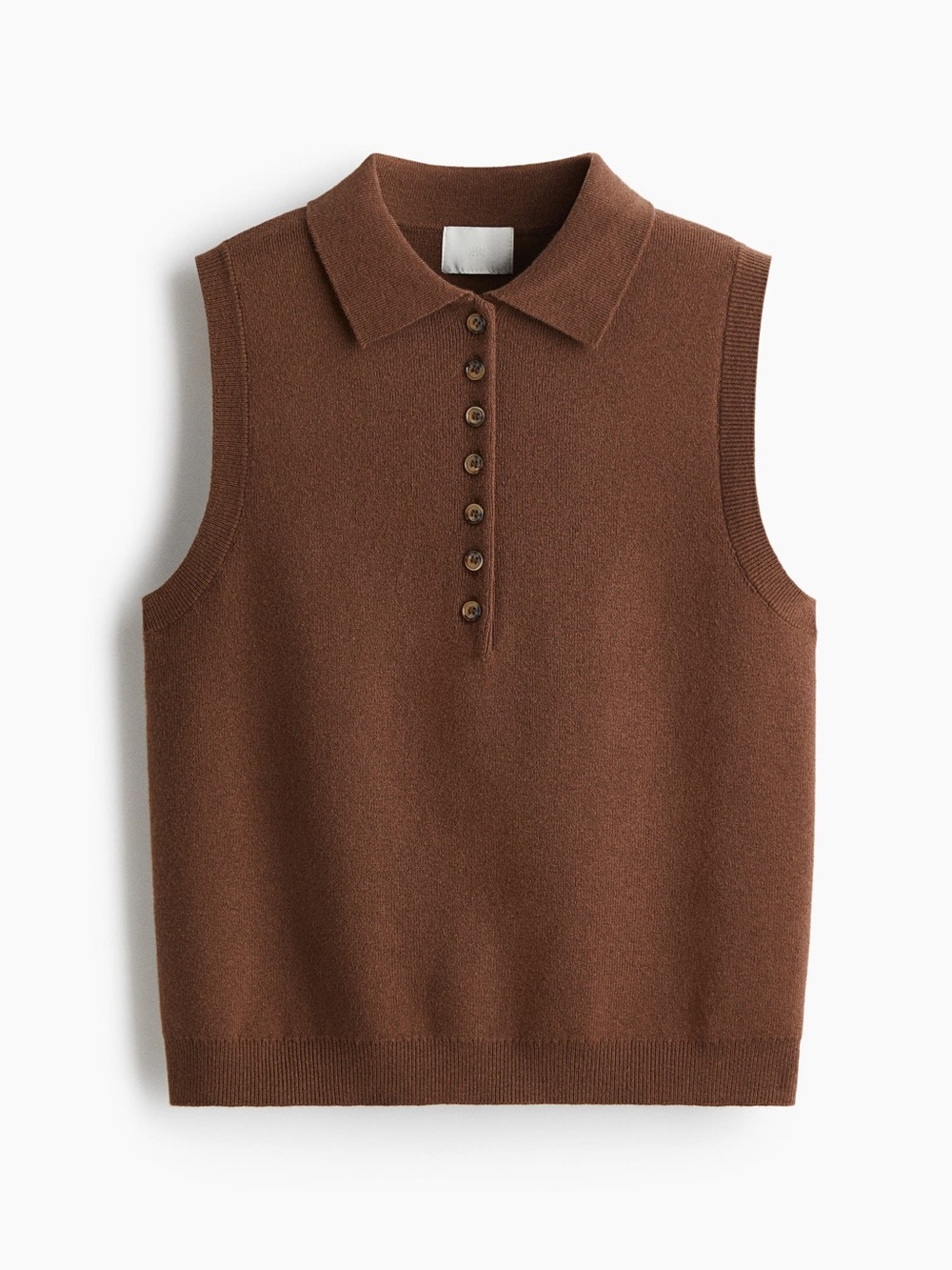 H&M Brown Sweater Vest XS NWT Nordstrom